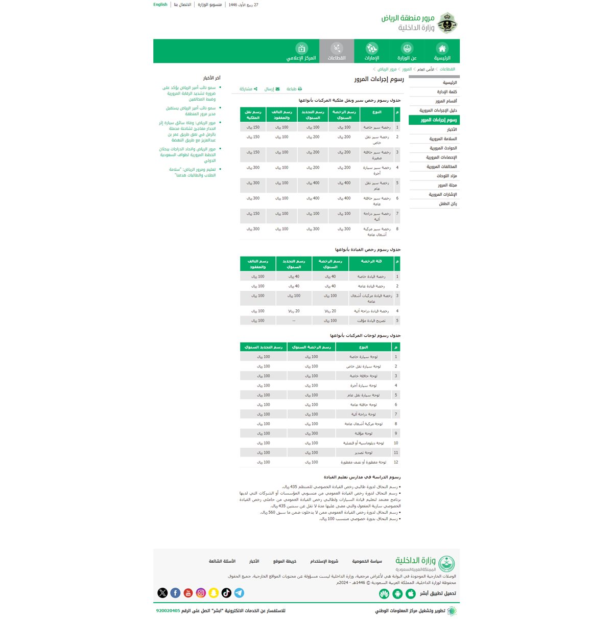 رسوم إصدار رخصة قيادة السعودية