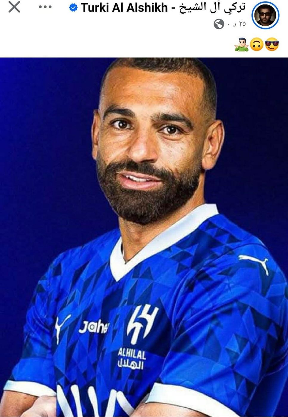 محمد صلاح يوافق على الانتقال إلى الهلال