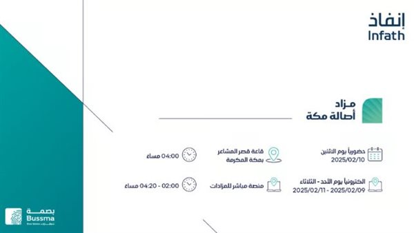 15 وحدة عقارية للبيع بالمزاد العلني بمزاد أصالة مكة