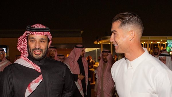 ولي العهد الأمير محمد بن سلمان و كريستيانو رونالدو